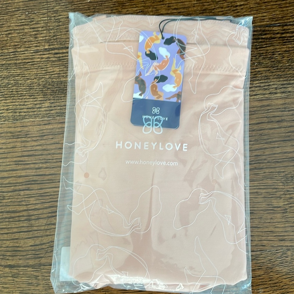 Honeylove SuperPower Short shapewear 1X, Rose Tan